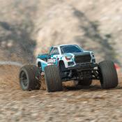 UK-1/10 GRANITE MEGA 665 4X4 RTR Brushed Monster Truck, Blue ARRMA