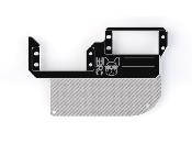 UK-Radio Tray & Carbon Cover EBRC