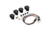 UK-Light set w/led, lenses wire connector (4) FASTRAX
