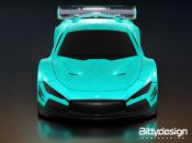 UK-HYPER 1/10 TC 190mm body BITTYDESIGN