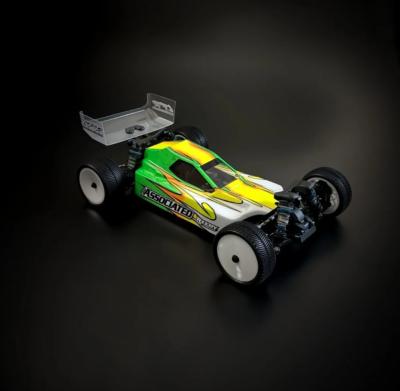 UK-Retro-Mod Body (clear) for the Team Associated RC10B84 LEADFINGER