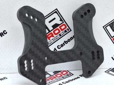 UK-Front schock tower Carbon 5mm for MP11 (IF704) LR PROD
