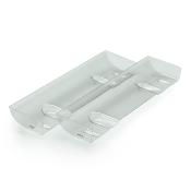 UK-Wing 1/10th lexan on-road angle 3/4 deg. unpainted Xtreme