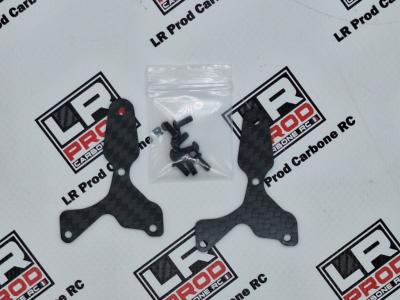 UK-Renforts de triangles inférieurs avants carbone 1.5mm pour ASSO RC8B4.2 LR-PROD