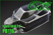 UK-Body lexan "JC S15" for Tekno-RC EB 48 2.x (unpainted) 6-MIK