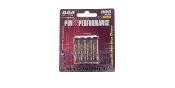 UK-Batteries R3-AAA Ni-Mh 800Mah (4) UHO PINK PERFORMANCE