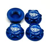 UK-Ultra-Lightweight Wheel Nuts – Fine Thread M12x1.0 (Blue) RC-PROJECT
