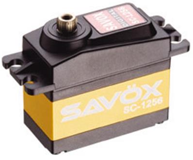 UK-HIGH TORQUE CORELESS DIGITAL SERVO 20KG 6.0V 1256TG+ SAVOX