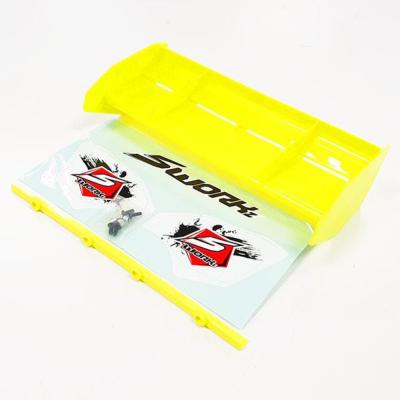 UK-1/8 Off Road Yellow Formula Race Wing Kit with Original Brand Decal SWORKZ