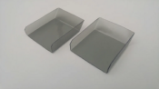 UK-V1 and V2 Hammer wing stabilizers (smoke) 2 LEADFINGER RACING