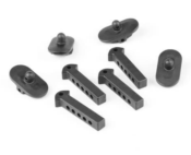 UK-Body Post Set (swivel, 4pcs) TEKNO-RC