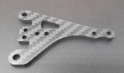 UK-Carbon Servo Saver Plate 3mm for Tekno EB410.2 LR PROD