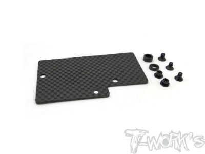 UK-Graphite Electronics Mounting Plate ( For Xray XB4'21 ) T-WORK'S