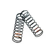 UK-Shock Spring Set (1.5 x 9.75T, 3.71lb/in, 78mm, orange) TEKNO RC