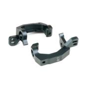 UK-Spindle Carriers (revised, L/R, aluminum, 18 degree, 2.0) TEKNO-RC