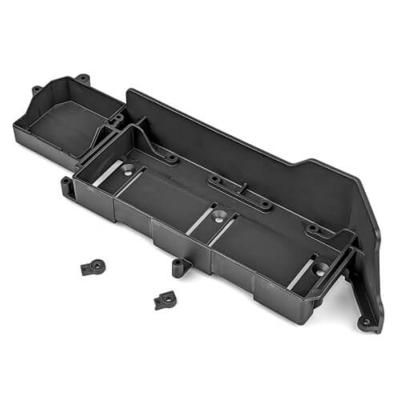 UK-Mud Guard, Battery Tray, RX Box (left, SCT410 2.0) TEKNO-RC