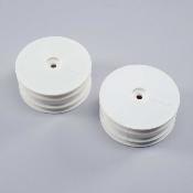 UK-Front Wheel White (2): 22X-4 LOSI
