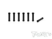 UK-Aluminim Radio plate post ( Kyosho MP11 ) 7pcs. T-WORK'S