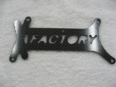 UK-Carbon battery mounting X-60 / X-6 Square X-FACTORY