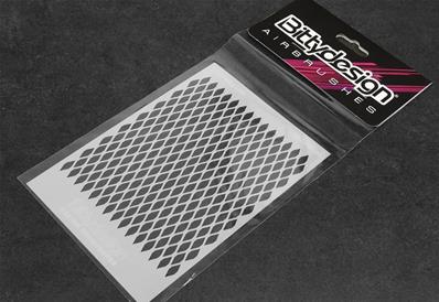 UK-Vinyl stencil 'Grill' BITTYDESIGN