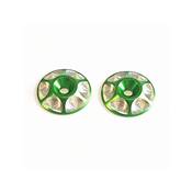 UK-Aluminium Wing washer V2 light blue (2) DONUTS RACING