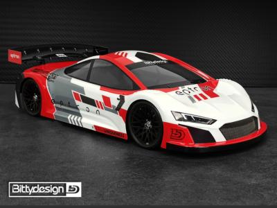 UK-Eptron 1/10 TC 190mm body BITTYDESIGN