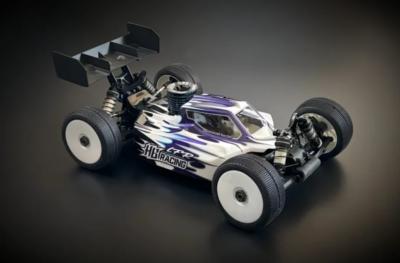 UK-V2 Beretta body (clear) for the HB D819 worlds edition - LEADFINGER RACING
