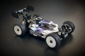 UK-V2 Beretta body (clear) for the HB D819 worlds edition - LEADFINGER RACING