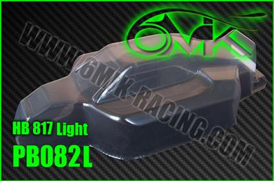 UK-Body lexan light for HB 815/817 (unpainted) 6-MIK