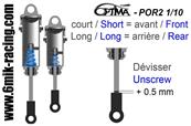UK-Internal shock absorber springs 1/10th 6-MIK