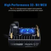 UK- ESC 1/8eme TS220A V2 Black/Silver 2-4S SURPASS HOBBY