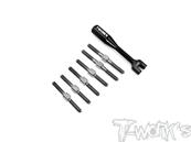 UK-64 Titanium Turnbuckle Set ( For SWORKZ S14-3 ) T-WORK'S