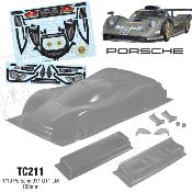 UK-1/10 Porsche 911 GT1 LM MOBIL (190mm) (Clear) TEAM C