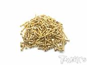 UK-Gold Plated Steel Screw Set 181pcs. ( For SWORKZ S35-3 ) T-WORK'S
