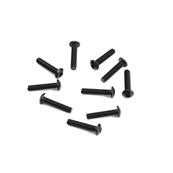 UK-M3x14mm Button Head Screws (black, 10pcs) TEKNO-RC