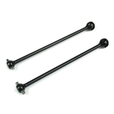UK-Driveshafts (front/rear, hardened steel, EB/NB, 2pcs) TEKNO-RC