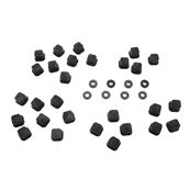 UK-V2 Hinge Pin Inserts, Wheelbase Shims (EB/NB/ET/NT/SCT) TEKNO-RC