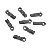 UK-Rod Ends (hard, 6.8mm, EB/NB/ET/NT48, 8pcs) TEKNO-RC