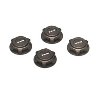 UK-Covered 17mm Wheel Nuts, Aluminum: 8B/8T 2.0 LOSI
