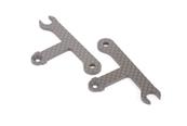 UK-Carbon Fibre Lipo Straps - CAT XLS,PC SCHUMACHER RACING