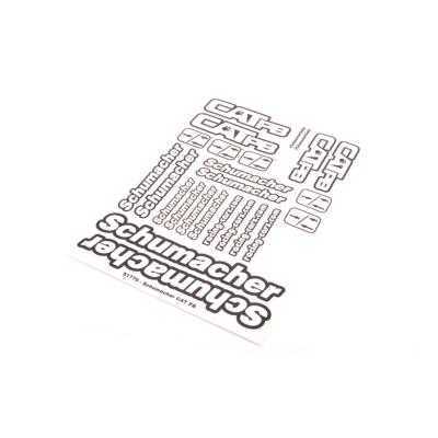 UK-Decal - CAT PB SCHUMACHER RACING