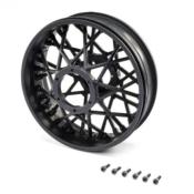 UK-Rear Wheel Set, Black: Promoto-MX LOSI