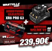UK-Xerun XR8 Pro G3 200A + 4268 V2 motor (choice of kv) WS-LINE