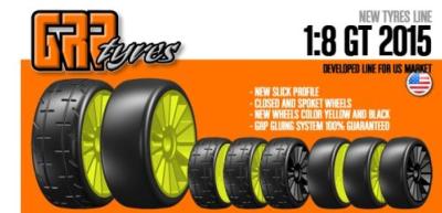 Tyres 1/8th GT8 Rally-game GRP Racing