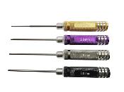 UK-Set of 4 Hex Screwdrivers with Steel Tips (1.5/2.0/2.5/3.0 mm) WS-LINE
