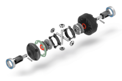 UK-XB2 Active Differential - Set X-RAY