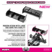 UK-1/8 Off-Road Strike Wing - Black HUDY