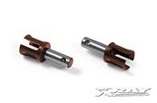 UK-Lightweight Diff Outdrive Adapter - Hudy Spring Steelâ (2) X-RAY