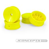 UK-Mono - RC10, RC10B2, RC10B3 2.2" Front Wheel yellow J-CONCEPTS