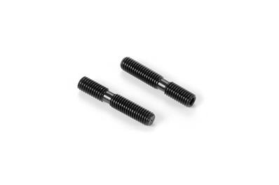 UK-Adjustable Turnbuckle 28mm M5 L/R - HUDY Spring Steelâ (2) X-RAY